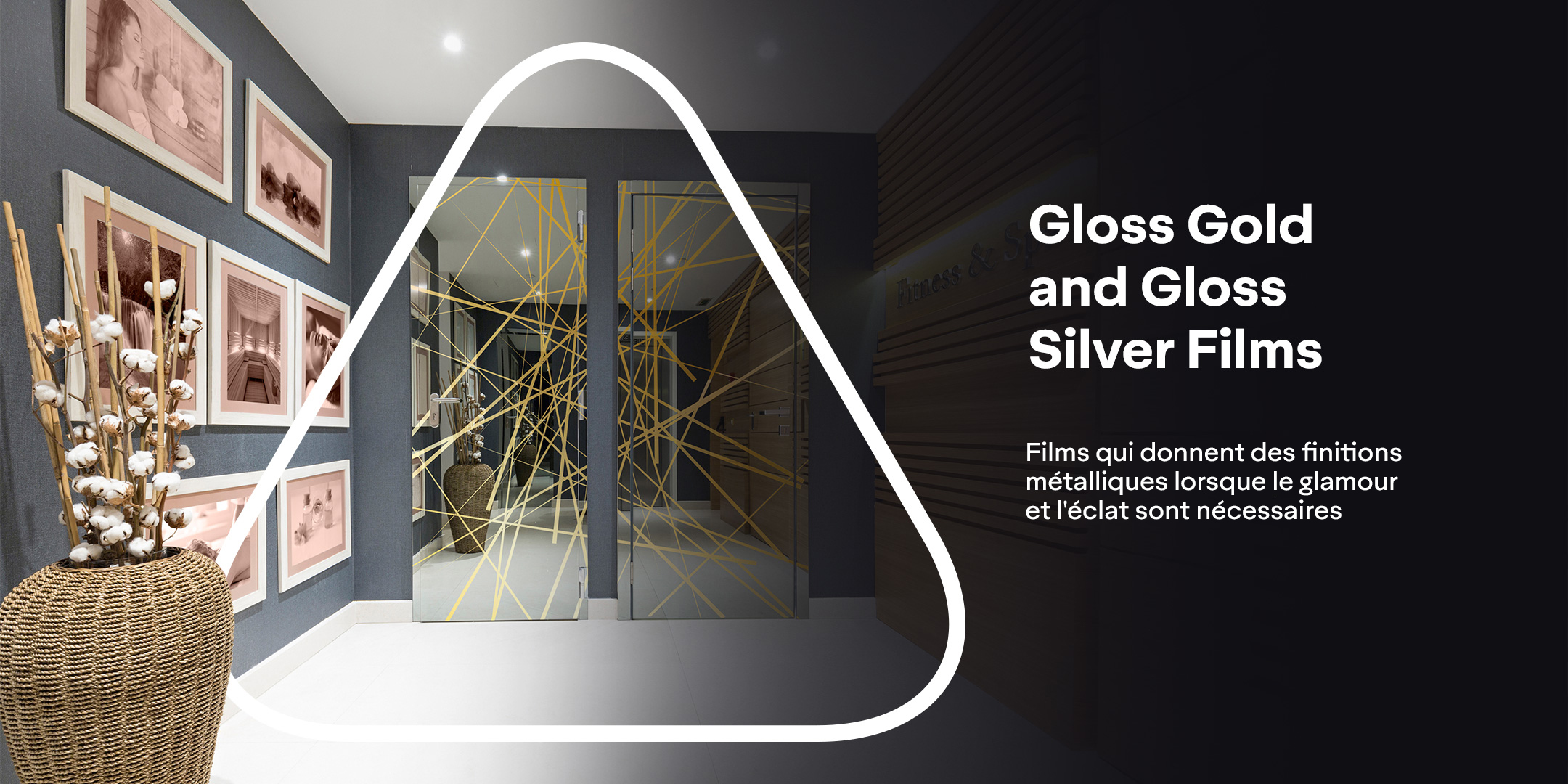 Avery Dennison Gold and Silver Window Films
