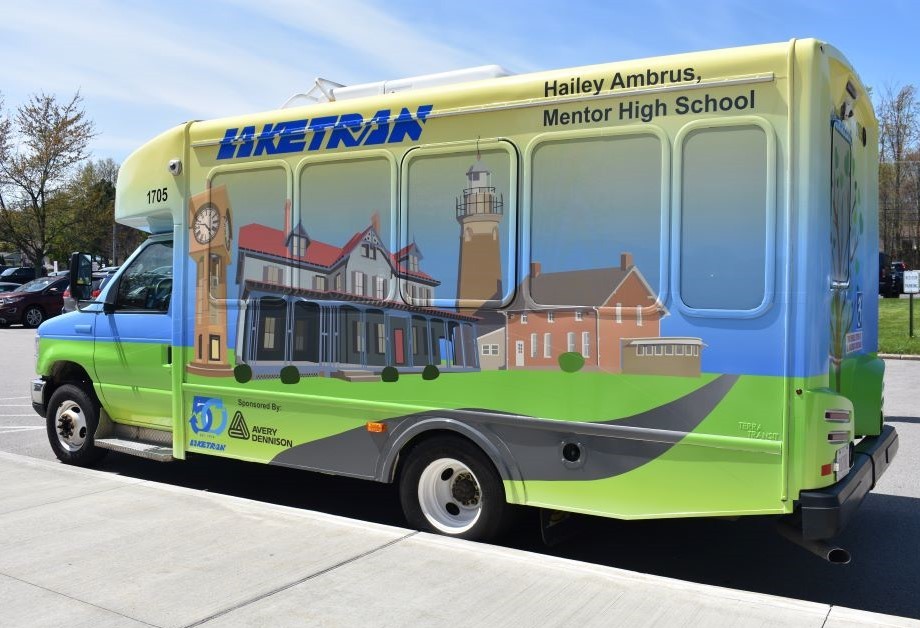 Design a Bus Wrap Art Bus Driver Side